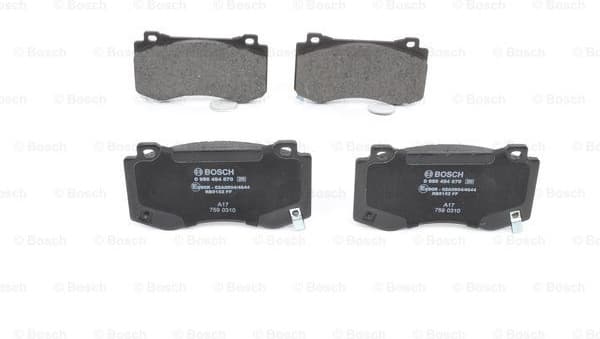 Brake Pad Set, disc brake 0986494870 - image 3