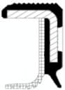 Shaft Seal, crankshaft 20035911B