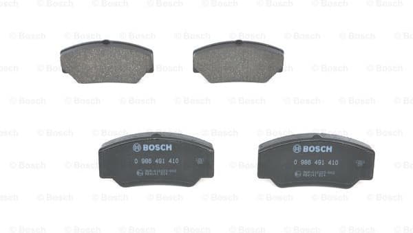 Brake Pad Set, disc brake 0986491410