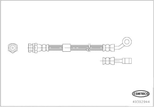 Brake Hose 49392944