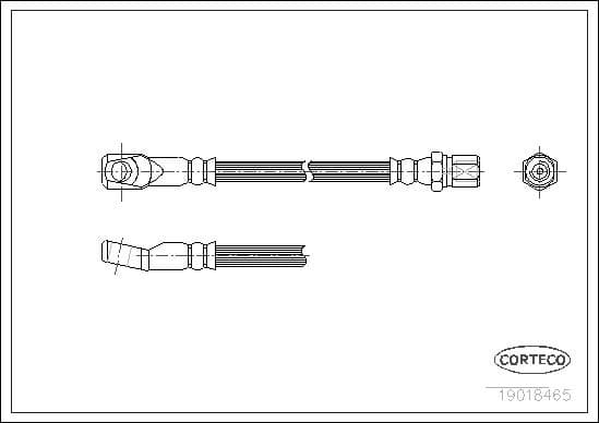 Brake Hose 19018465