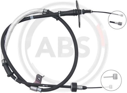 Cable Pull, parking brake K17514