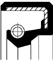 Shaft Seal, manual transmission 19027768B