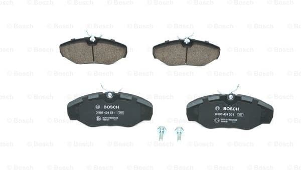 Brake Pad Set, disc brake 0986424531