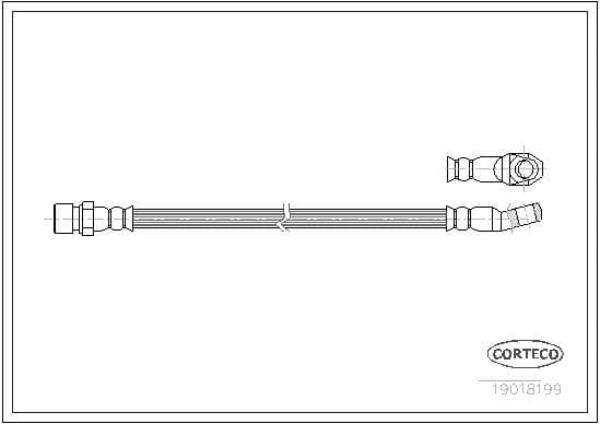 Brake Hose 19018199