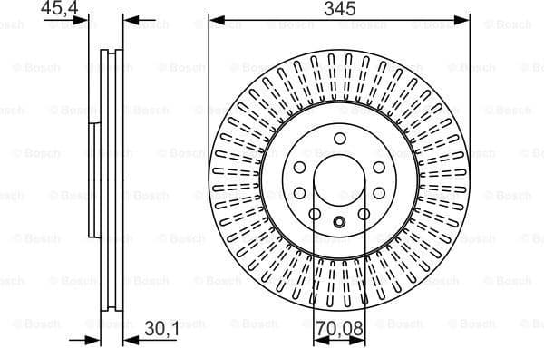 Brake Disc 0986479A24