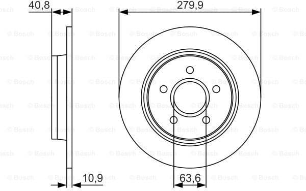 Brake Disc 0986479S49 - image 5