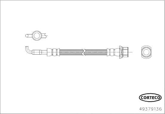 Brake Hose 49379136
