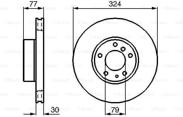 Brake Disc 0986479116 - image 5