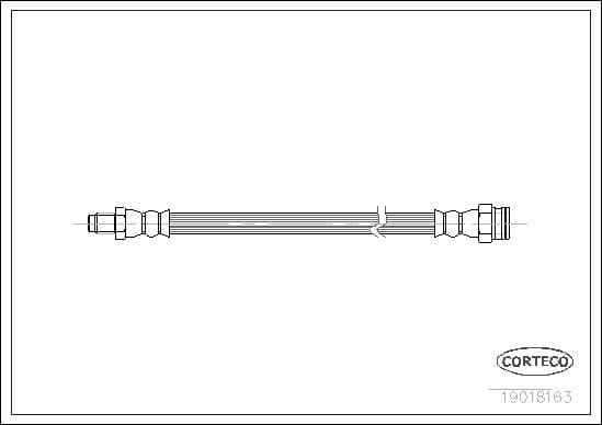 Brake Hose 19018163