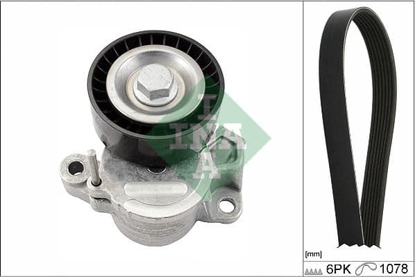 V-ribbed Belt Set 529023510