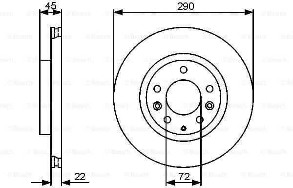 Brake Disc 0986479474