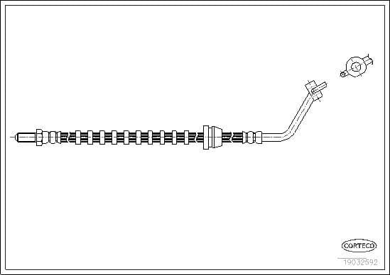Brake Hose 19032592