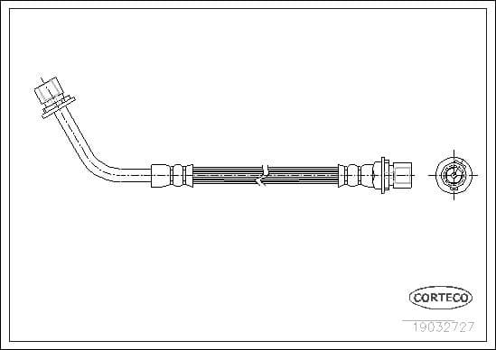 Brake Hose 19032727