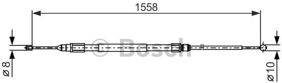 Cable Pull, parking brake 1987482368