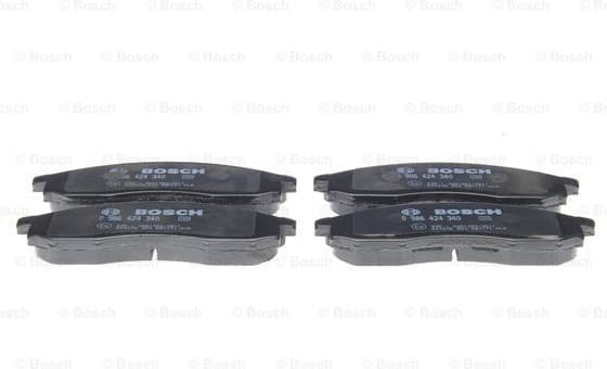 Brake Pad Set, disc brake 0986424340 - image 6