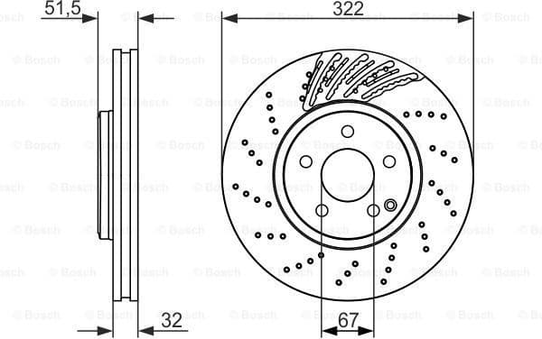 Brake Disc 0986479720 - image 5