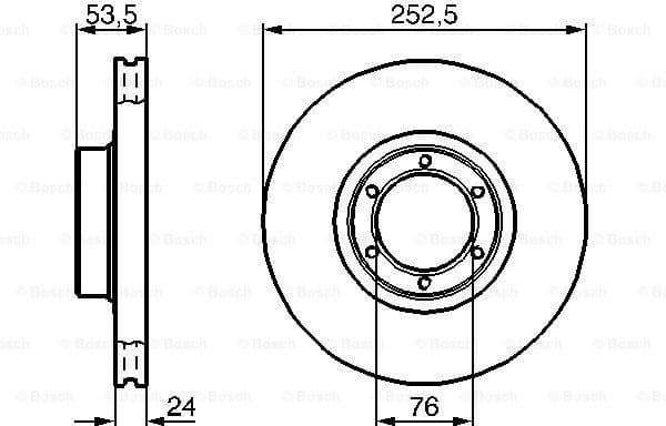 Brake Disc 0986478113 - image 5