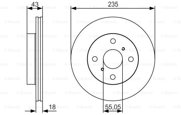 Brake Disc 0986479S46
