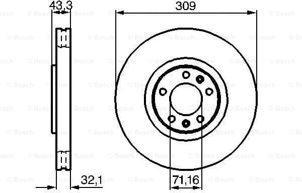 Brake Disc 0986479027