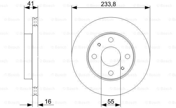Brake Disc 0986479352