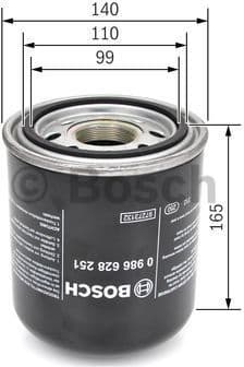 Air Dryer Cartridge, compressed-air system 0986628251 - image 5