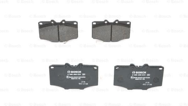Brake Pad Set, disc brake 0986468520