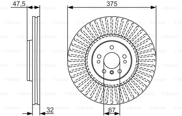 Brake Disc 0986479A26