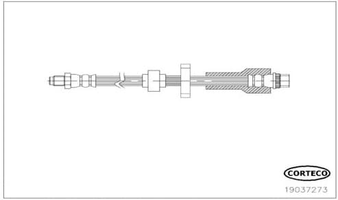 Brake Hose 19037273