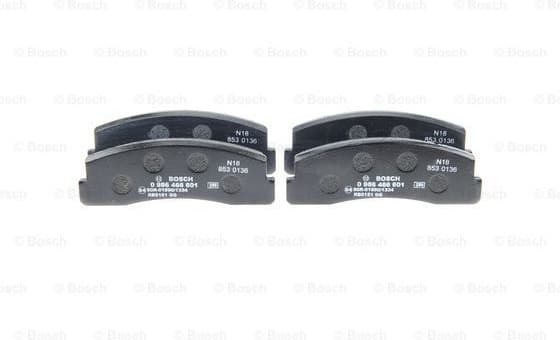 Brake Pad Set, disc brake 0986466601