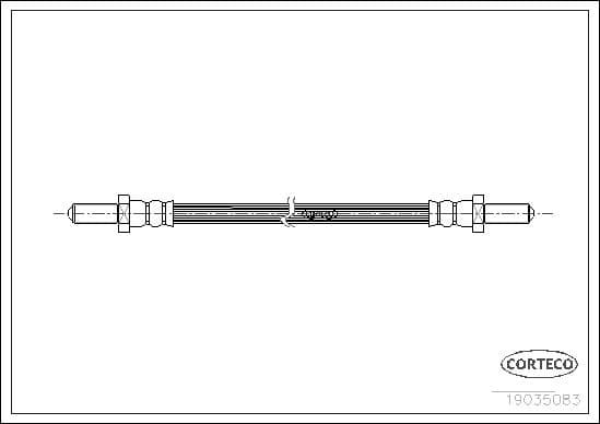 Brake Hose 19035083