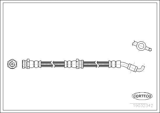 Brake Hose 19032342