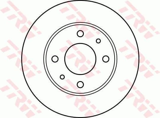Brake Disc DF2576 - image 2