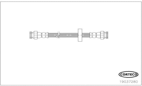 Brake Hose 19037280