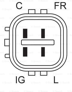 Alternator 0986082420 - image 2