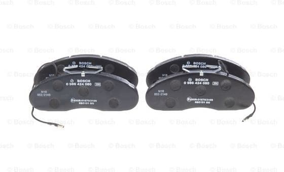 Brake Pad Set, disc brake 0986424080
