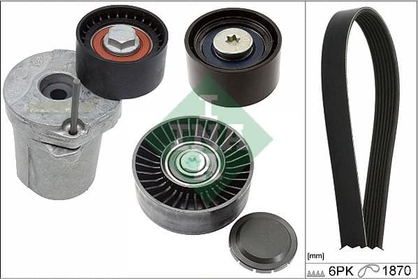 V-ribbed Belt Set 529036810