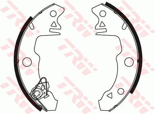 Brake Shoe Set GS8319 - image 2