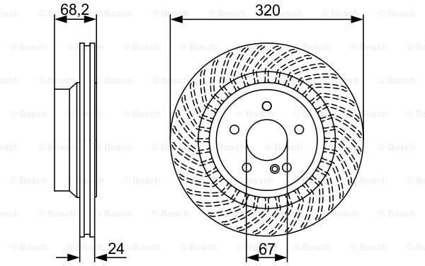Brake Disc 0986479654
