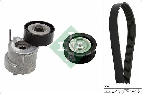 V-ribbed Belt Set 529030510