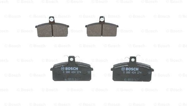 Brake Pad Set, disc brake 0986424274