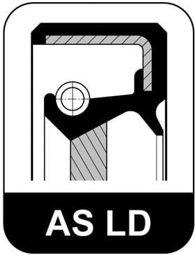 Shaft Seal, crankshaft; Seal Ring 580.988