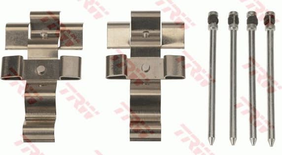 Accessory Kit, disc brake pad PFK684