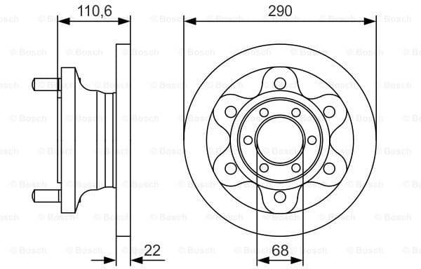 Brake Disc 0986479S95