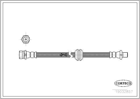 Brake Hose 19032857