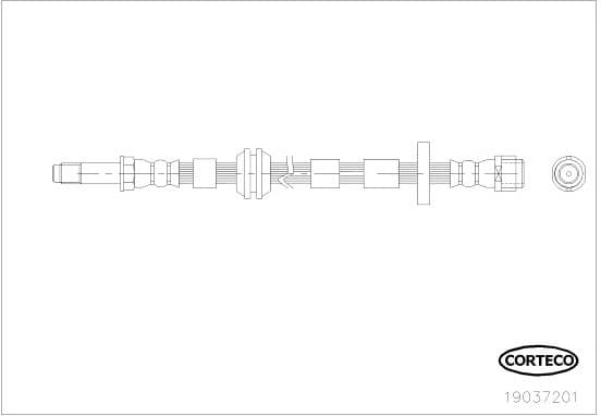 Brake Hose 19037201