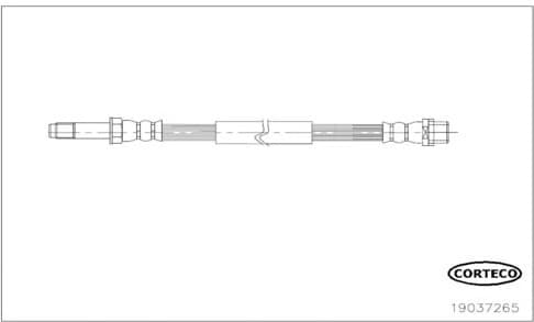 Brake Hose 19037265