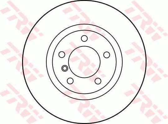 Brake Disc TRW SINGLE DF2732S - image 2