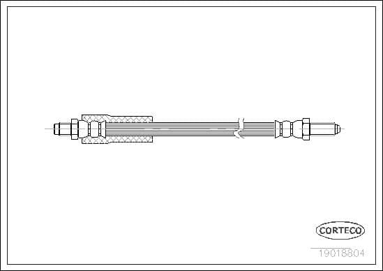 Brake Hose 19018804