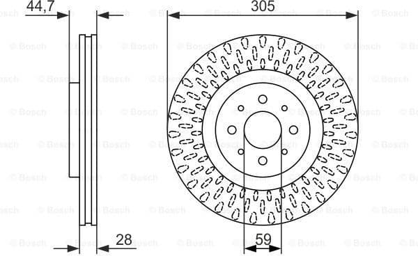 Brake Disc 0986479570 - image 5